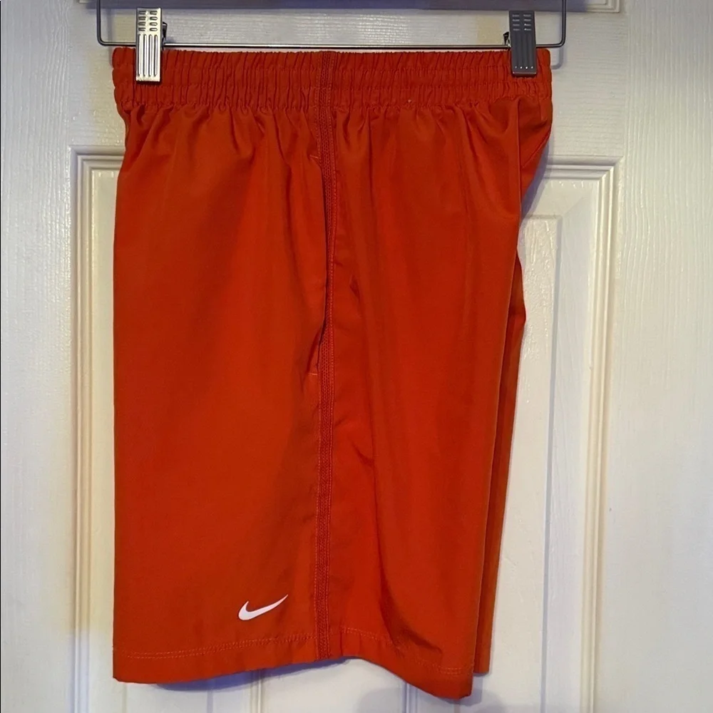 Nike Kids Bright Orange Swim Trunks  #424